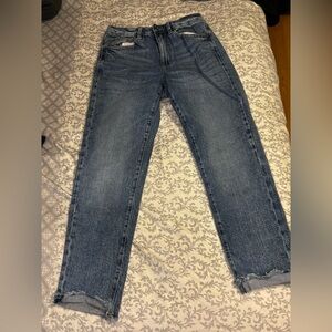 Garage Blue Straight Leg Women's Jeans